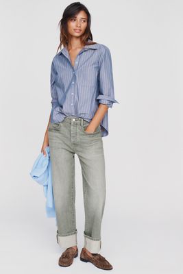 Maeve Kate 100% Cotton Classic Buttondown Shirt