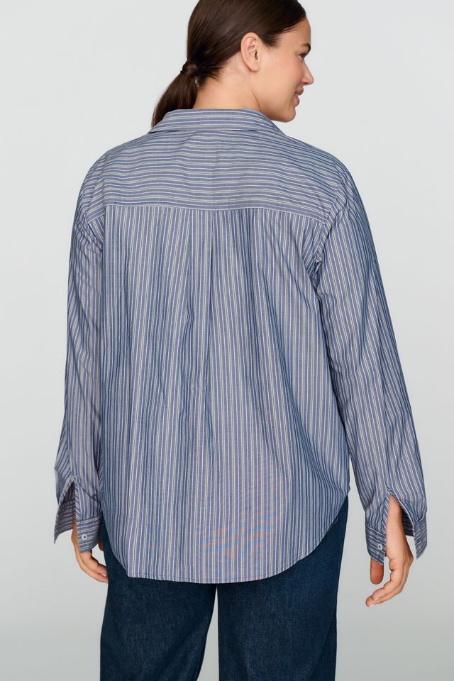 Maeve Kate 100% Cotton Classic Buttondown Shirt #6
