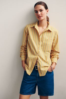 Maeve Kate 100% Cotton Classic Buttondown Shirt