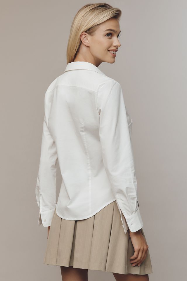 Maeve Slim Buttondown Shirt #3