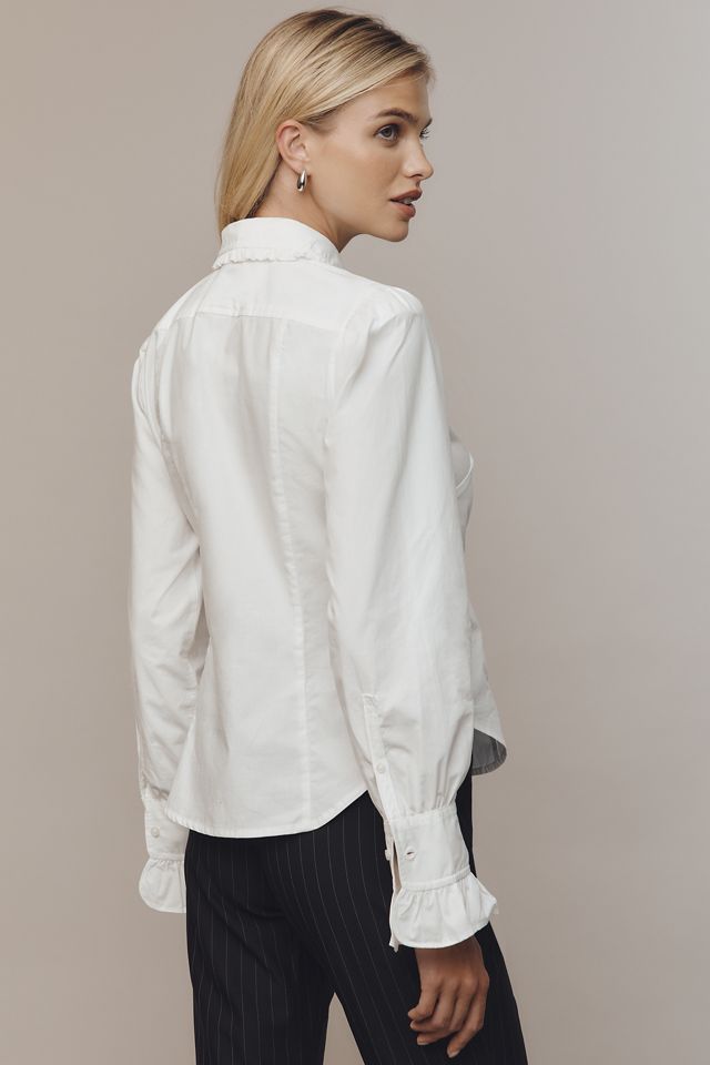 Maeve Necktie Oxford Buttondown Shirt #1