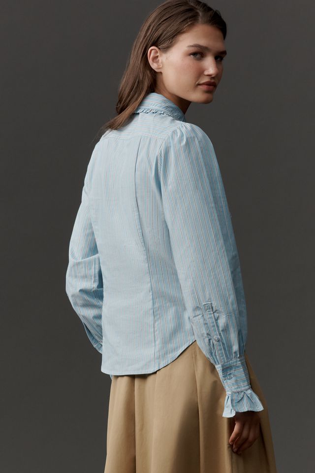 Maeve Necktie Oxford Buttondown Shirt #2