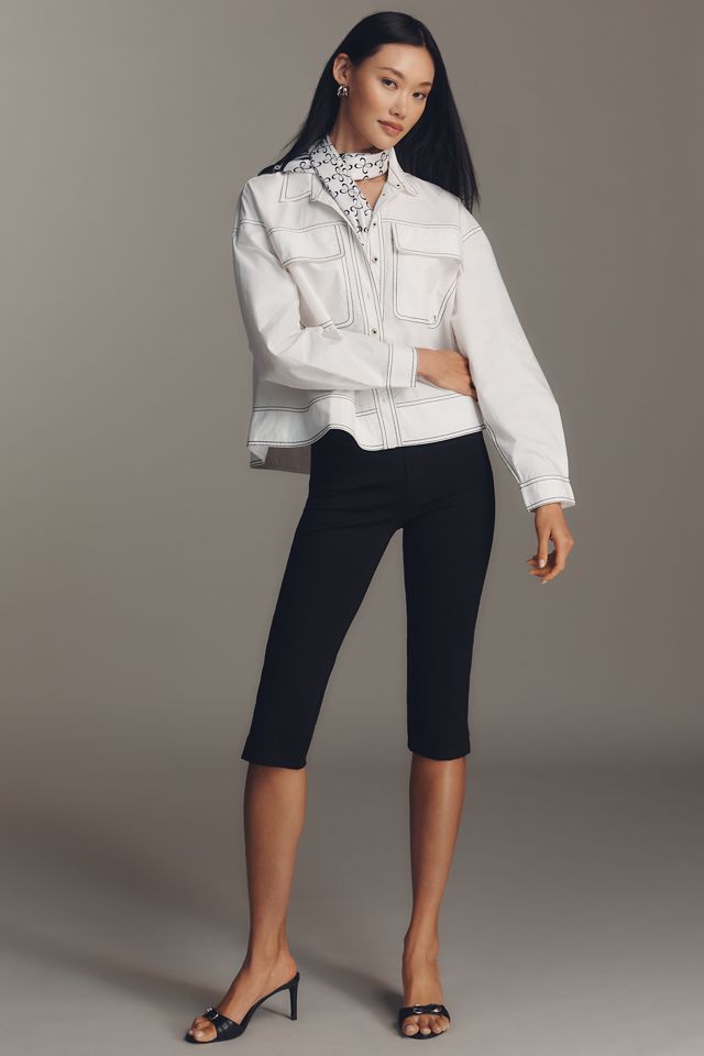 Pilcro Long-Sleeve Top-Stitch Buttondown Shirt #3