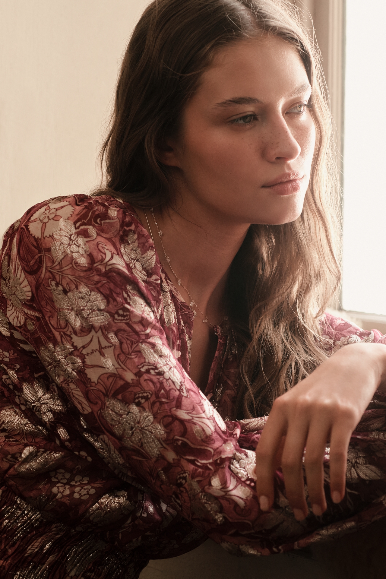 The Somerset Chiffon Blouse
