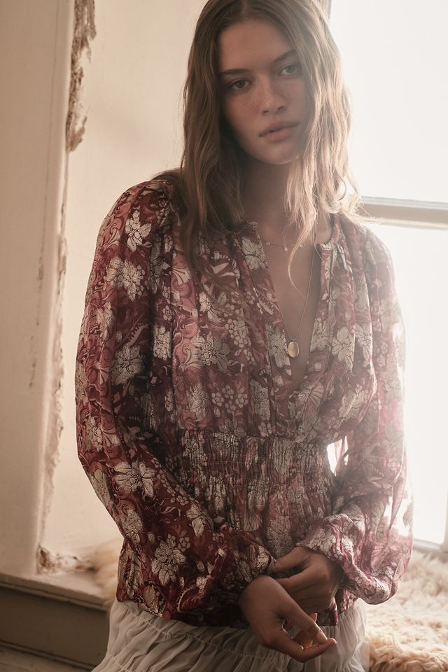 The Somerset Chiffon Blouse #3