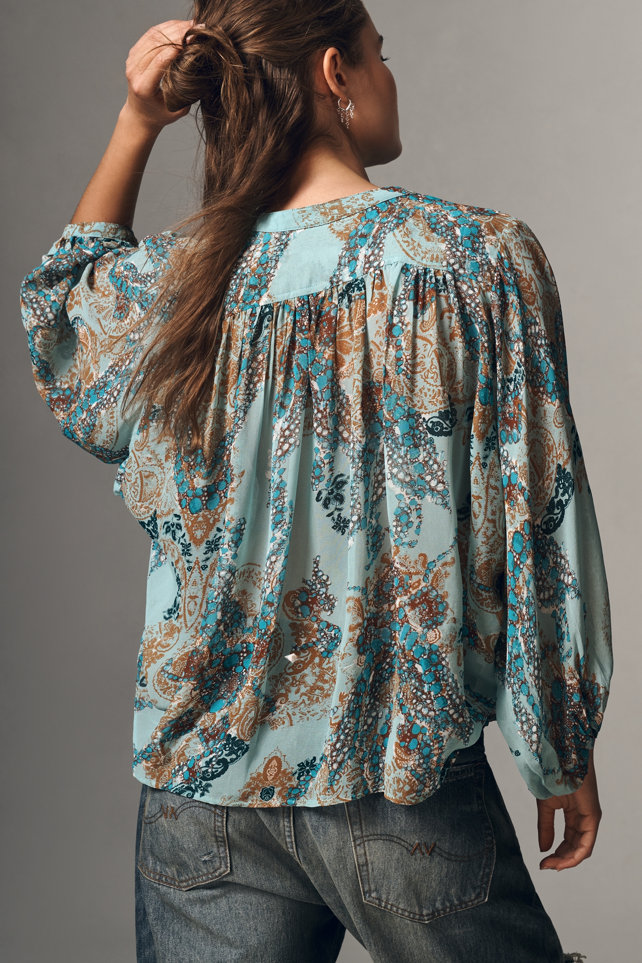 The Sidney Batwing Blouse by Pilcro: Shrunken Edition
