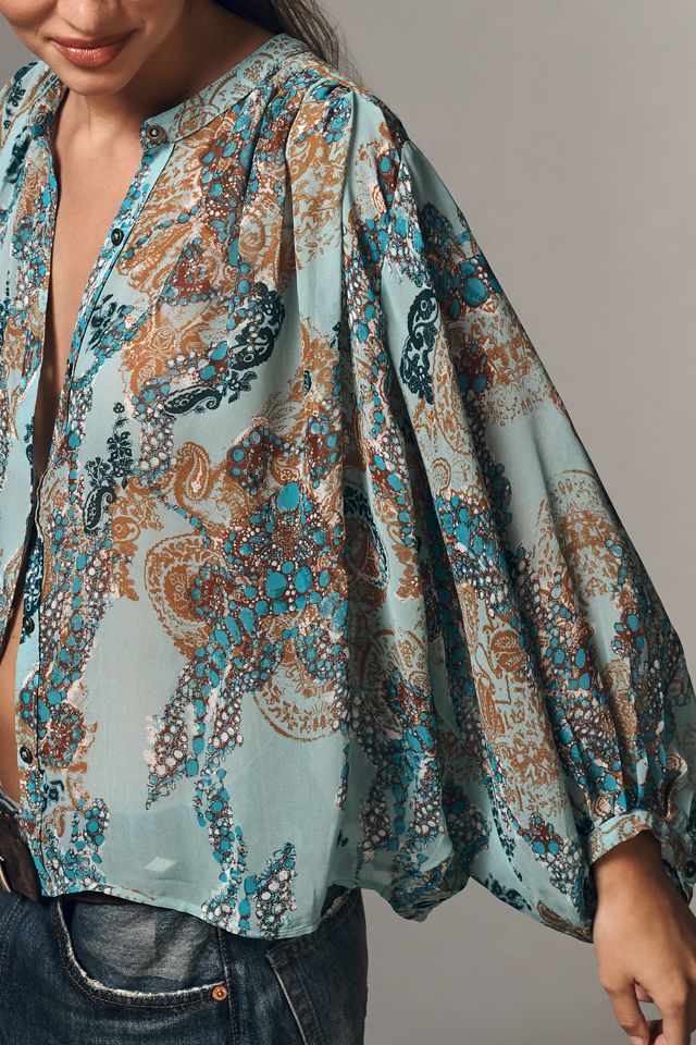 The Sidney Batwing Blouse by Pilcro: Shrunken Edition #2