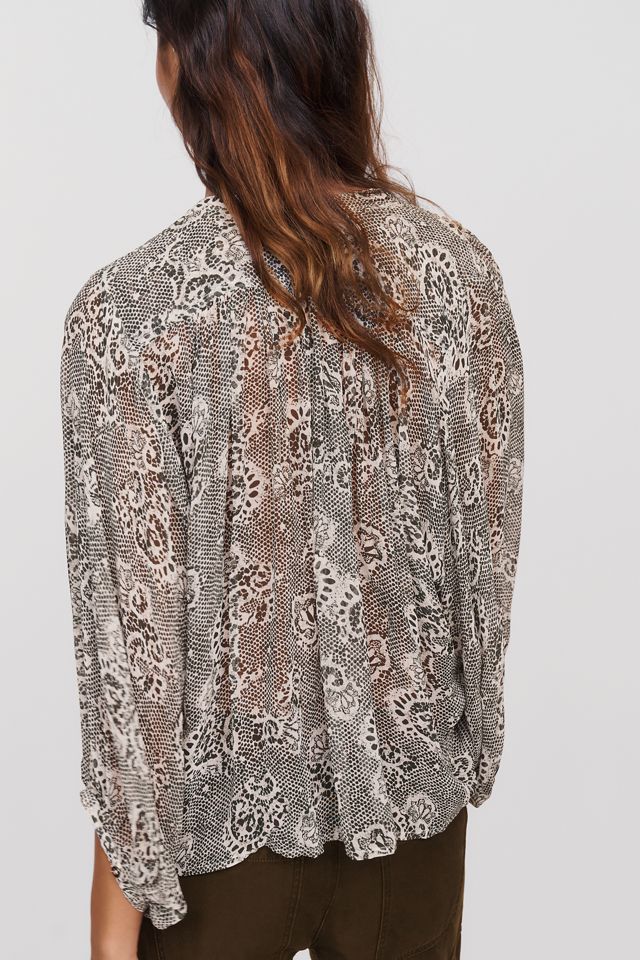 The Sidney Batwing Blouse by Pilcro: Shrunken Edition #1