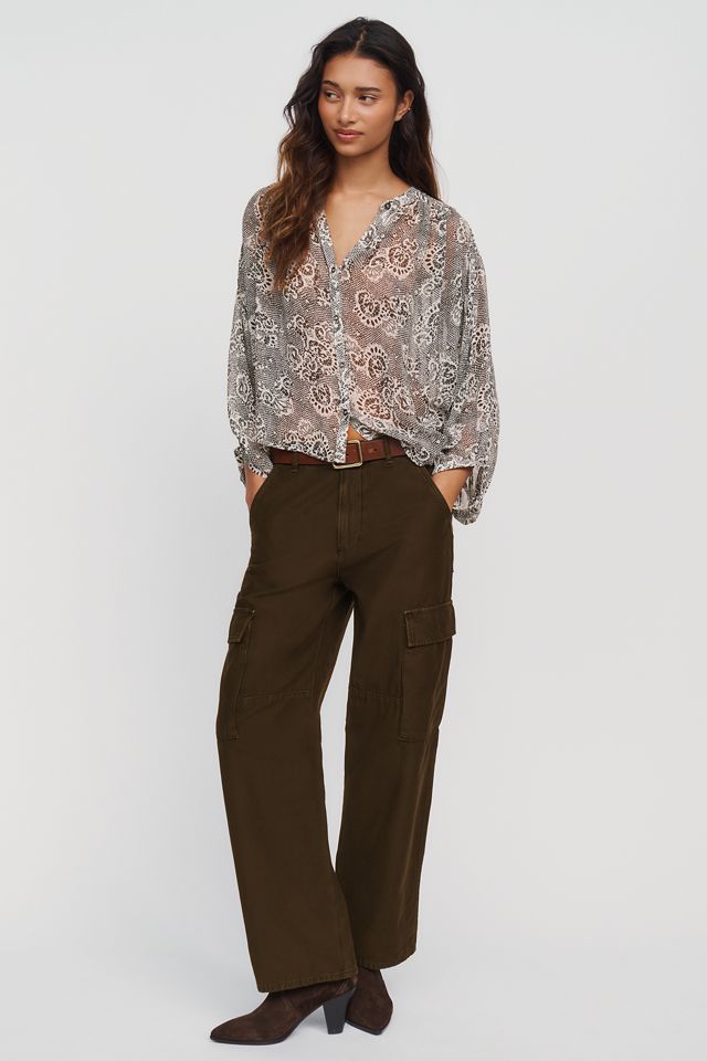 The Sidney Batwing Blouse by Pilcro: Shrunken Edition #3