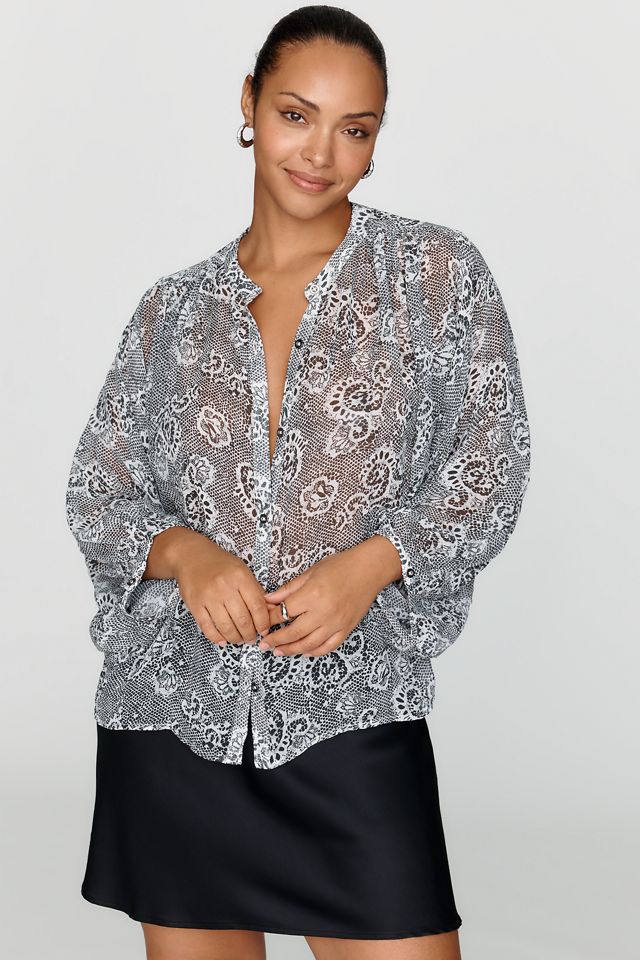The Sidney Batwing Blouse by Pilcro: Shrunken Edition #4