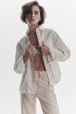 Maeve Shrunken Bennet Buttondown Shirt
