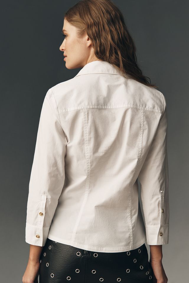 Chemise slim à manches longues Pilcro #1