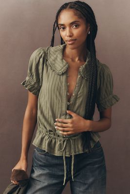 Tallulah & Hope Gloria Tie Waist Top | Anthropologie UK