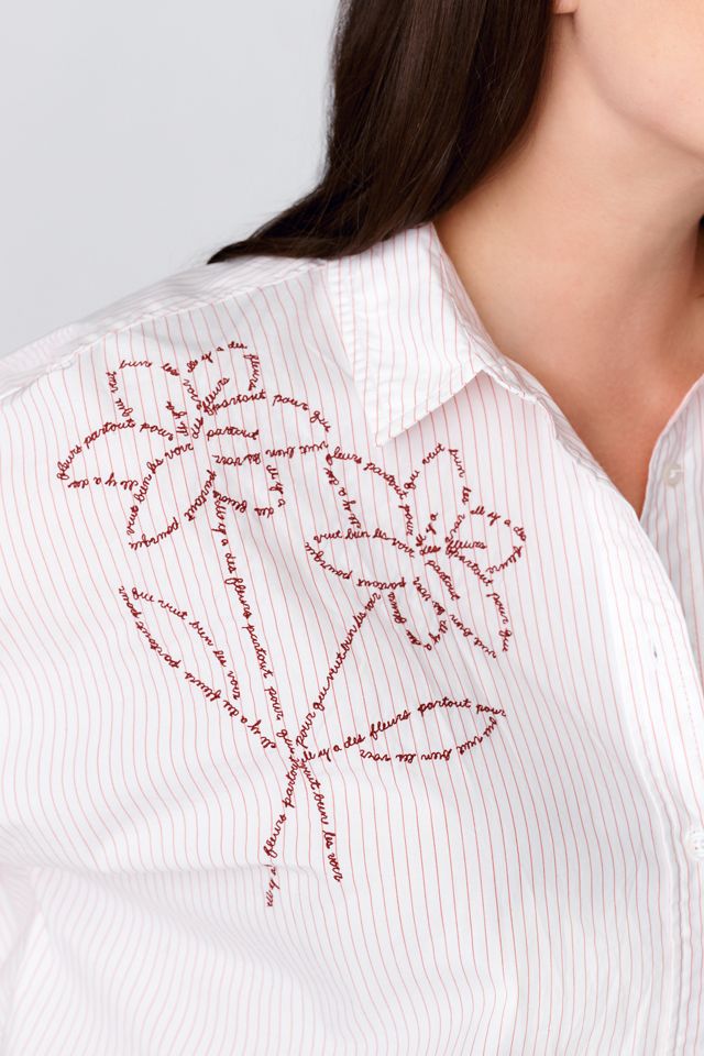 Maeve Mabel Boxy Oxford Shirt #6