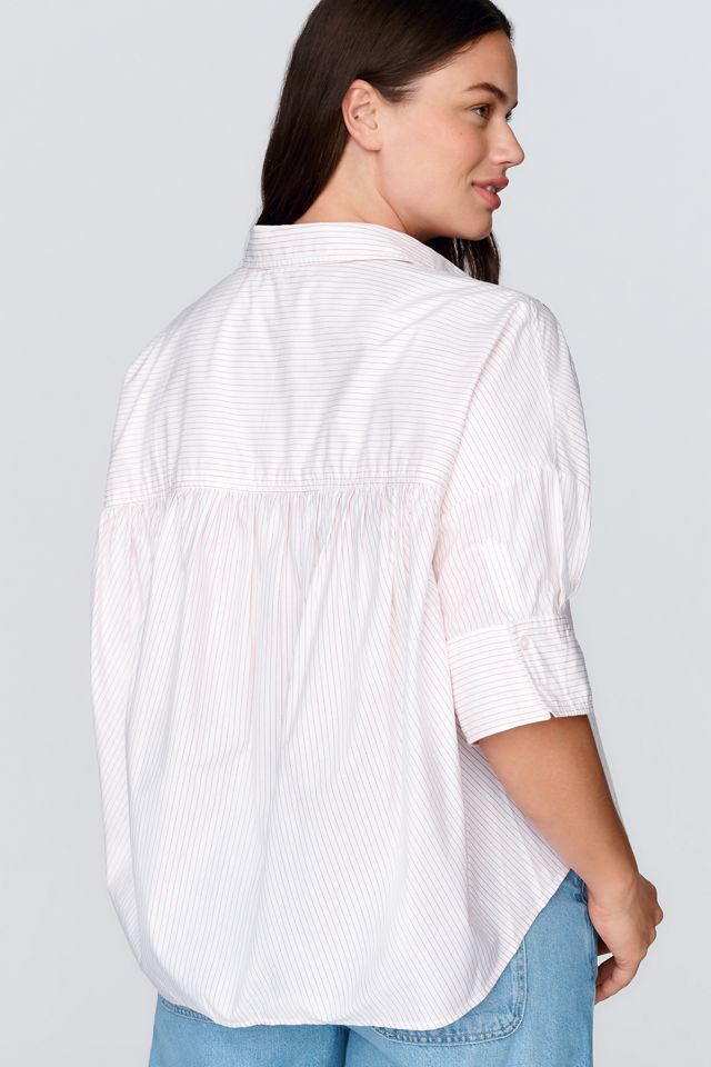 Maeve Mabel Boxy Oxford Shirt #7