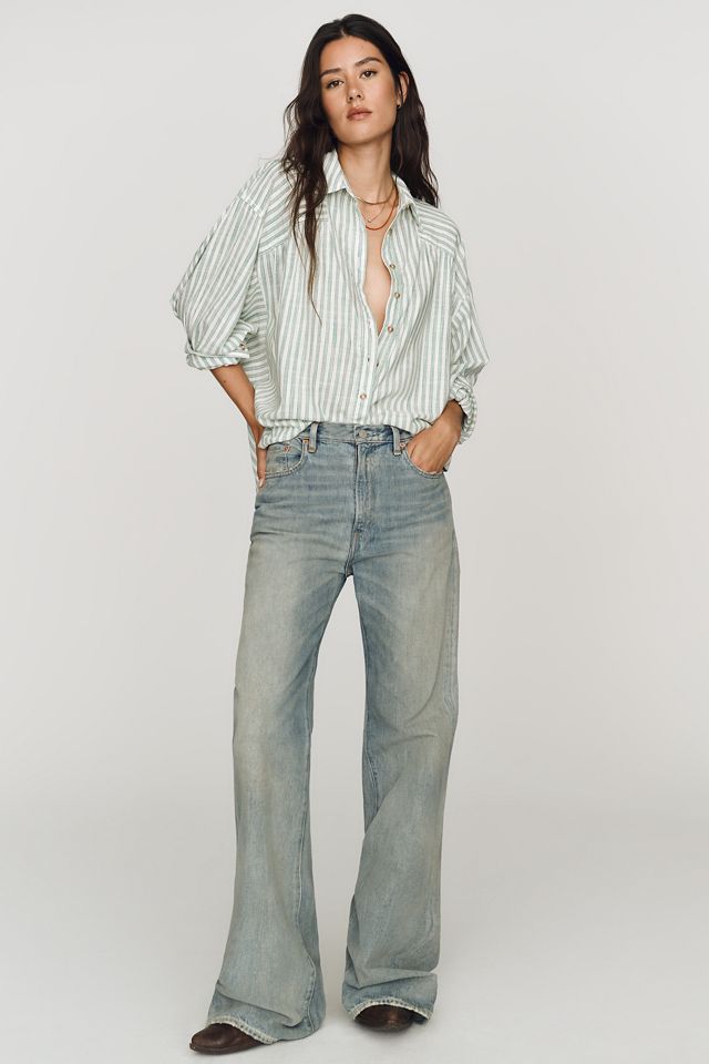 Pilcro Issy Batwing Buttondown Shirt #2