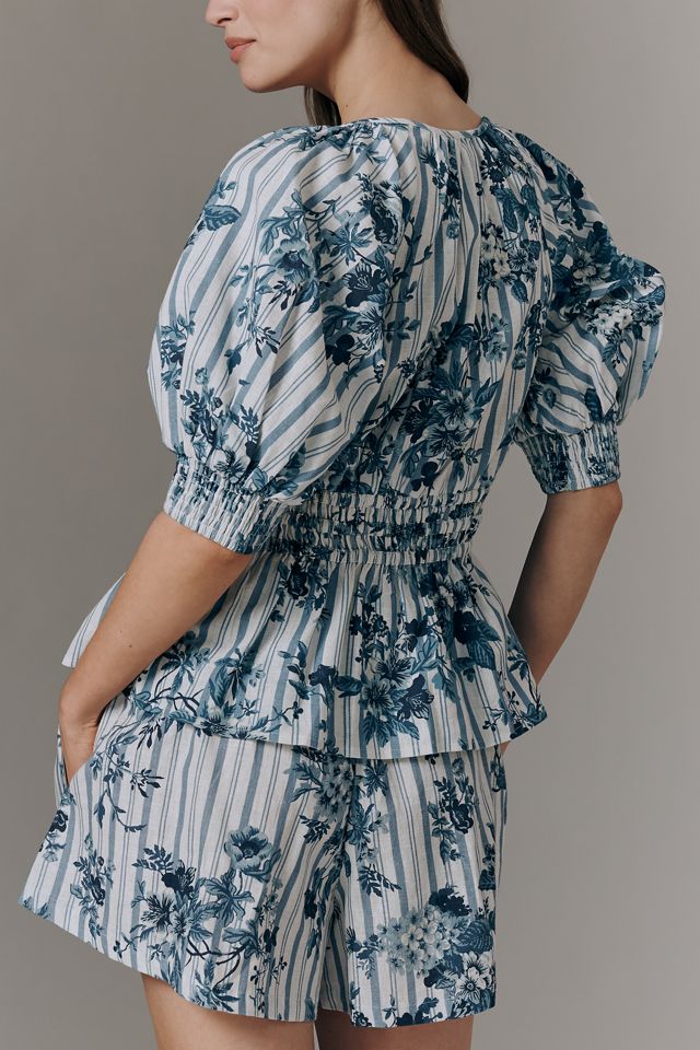 Somerset Puff Sleeve Blouse | Anthropologie