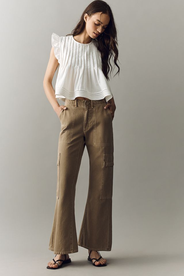Pilcro Jade Cotton Linen Blouse #3