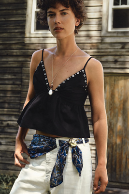 By Anthropologie Hardware Peplum Top | Anthropologie