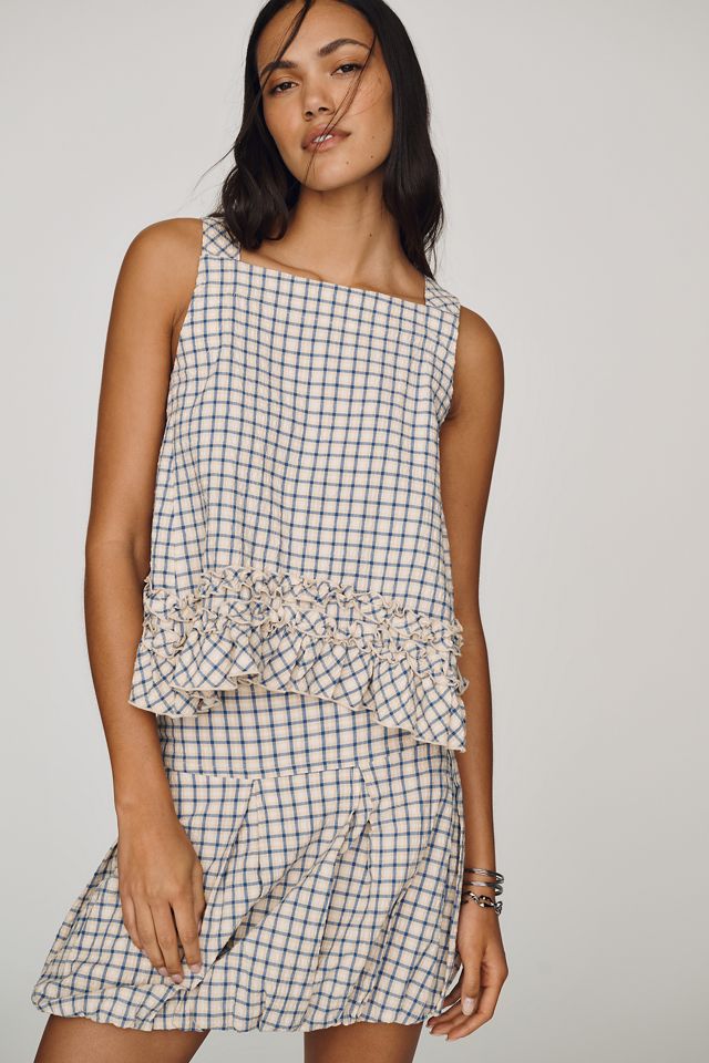 Maeve Ruffle Hem Swing Top #2