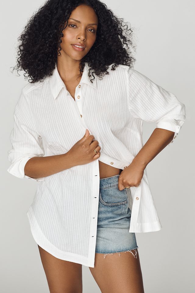 Camisa de Algodón con Botones Pilcro #4