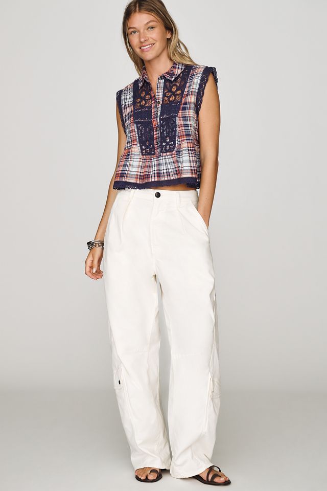 Pilcro Lace Swing Blouse #3