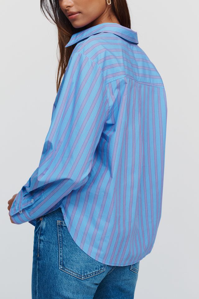 Maeve Shrunken Bennet 100% Cotton Buttondown Shirt #3
