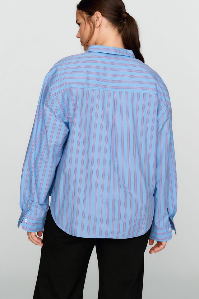 Maeve Shrunken Bennet 100% Cotton Buttondown Shirt #5