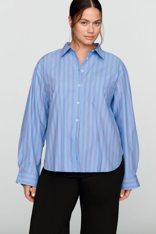 Maeve Shrunken Bennet 100% Cotton Buttondown Shirt #4