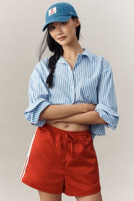 Maeve Shrunken Bennet 100% Cotton Buttondown Shirt