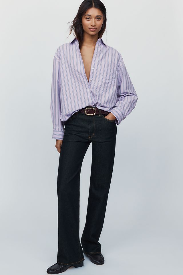 Maeve Shrunken Bennet 100% Cotton Buttondown Shirt #2