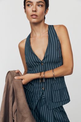 Maeve Belt Hardware Vest