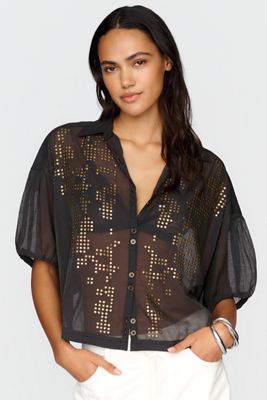 Blouse Quincy cloutée Pilcro