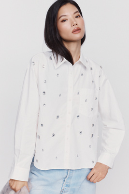 @loverlygrey x Anthropologie Bennet Buttondown Shirt by Anthropologie