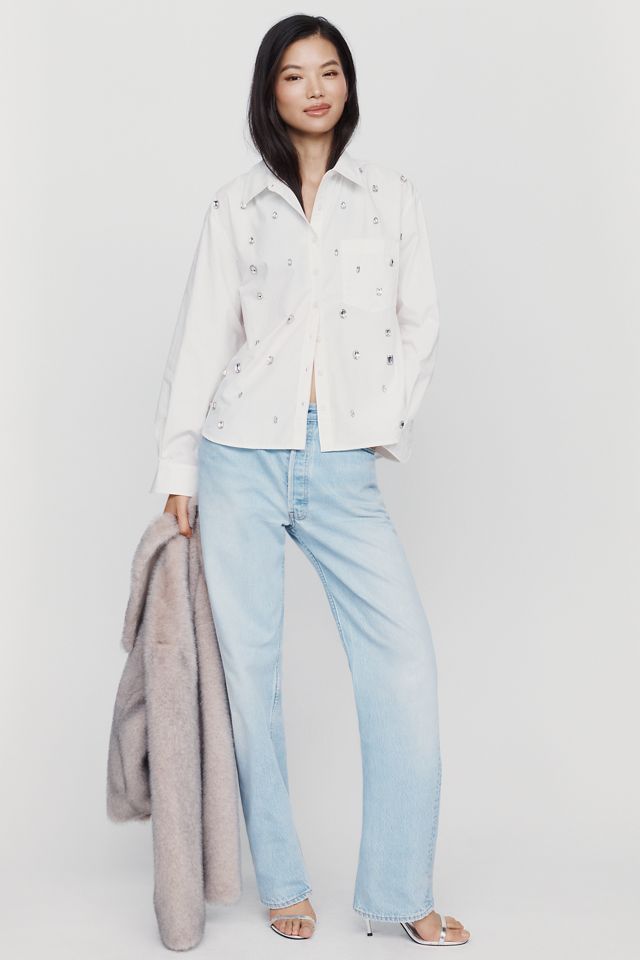 @loverlygrey x Anthropologie Bennet Buttondown Shirt #2