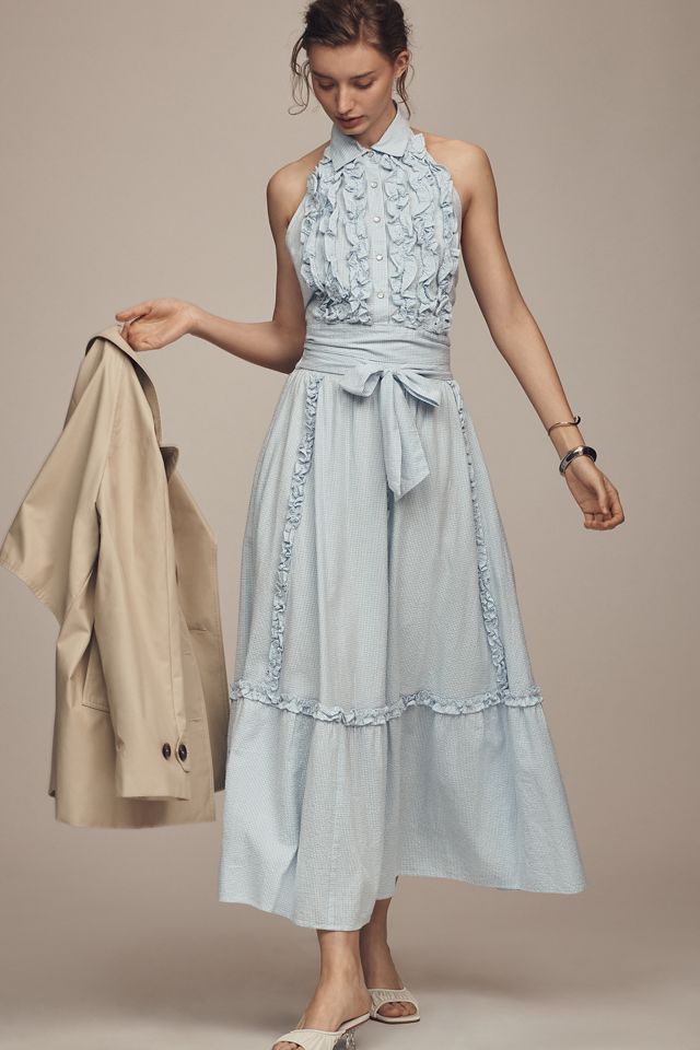 Love The Label Turner Ruffled Halter Top #2