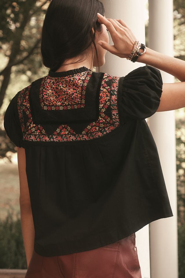 Love The Label Molly Short-Sleeve Blouse #1