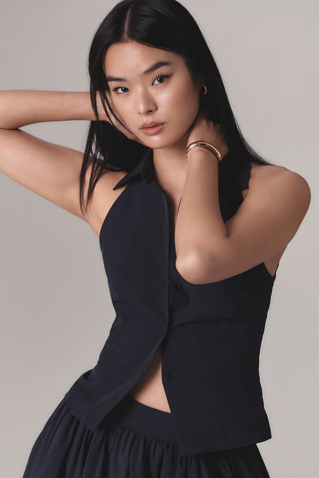 Extro&Vert Lily Collared Vest #1