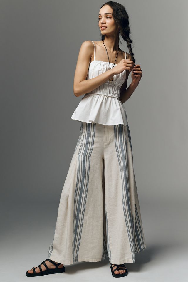RAISONNEL Ruched Peplum Top #2