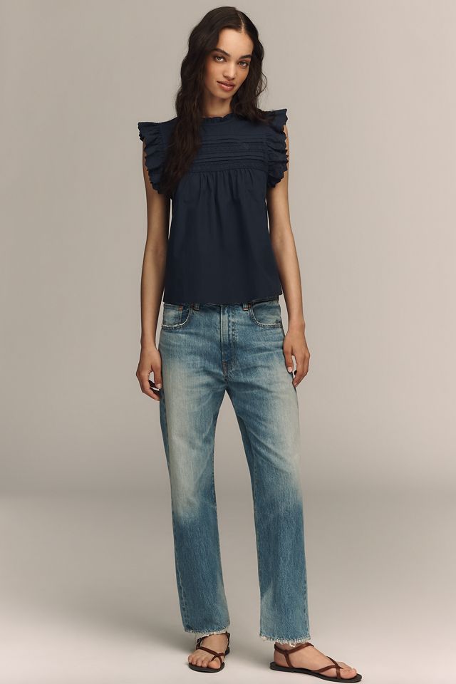 RAISONNEL Lace Panel Blouse #2