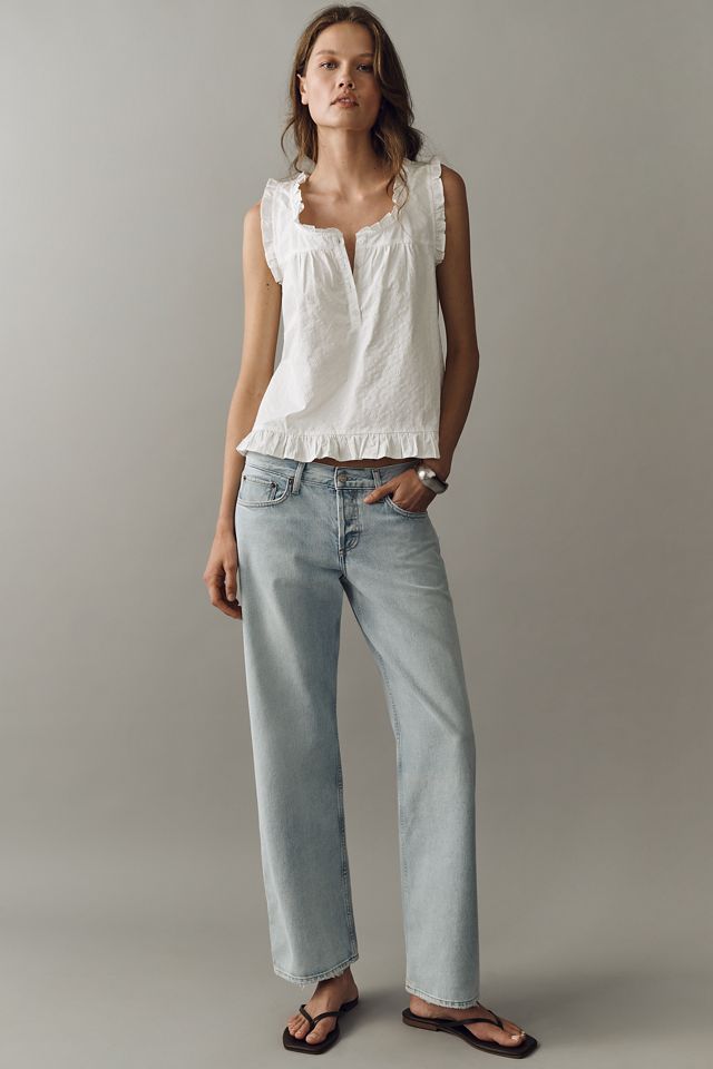 RAISONNEL Ruffle Collar Top #2