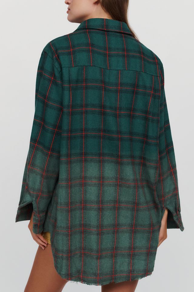 RAISONNEL Flannel Oversized Buttondown Shirt #3