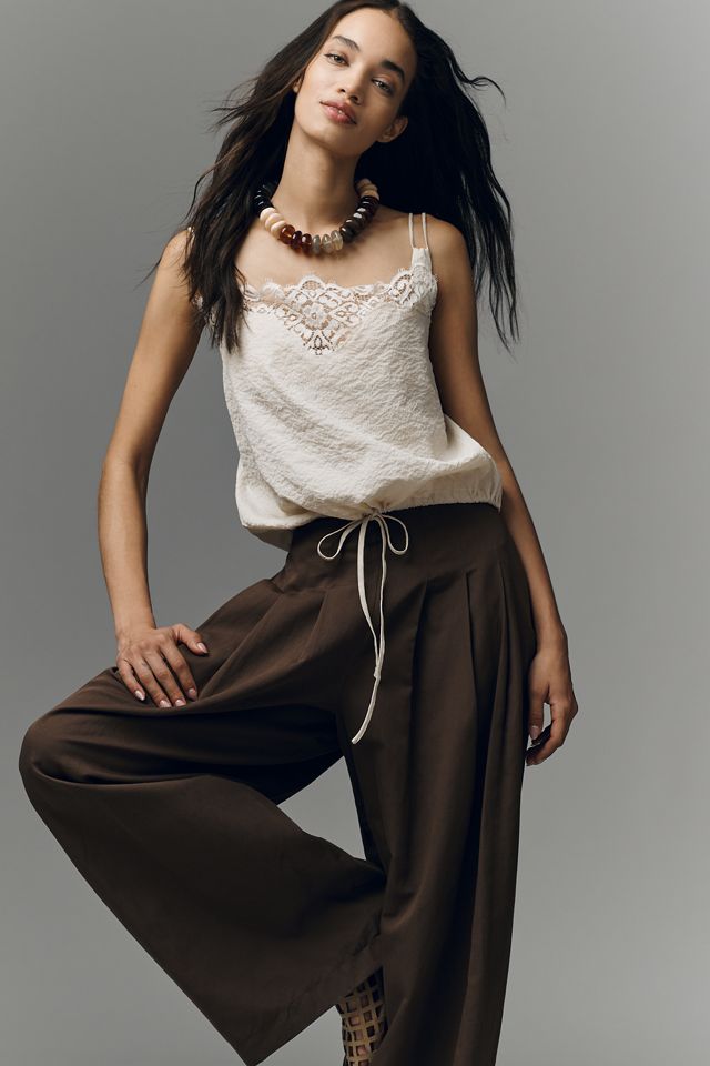 & Layered Bare Lace Cami #1