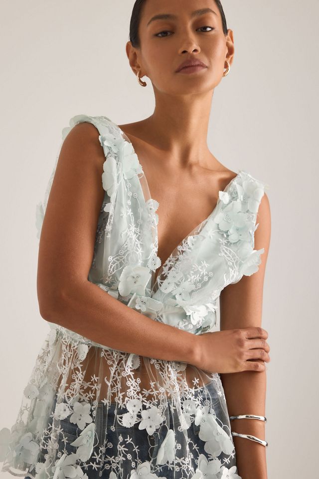 OpéraSPORT Naya 3D Floral Sleeveless Top #5