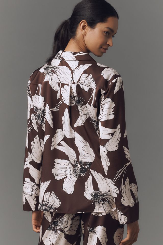 Maude Club Bodie Long-Sleeve Buttondown Shirt #2