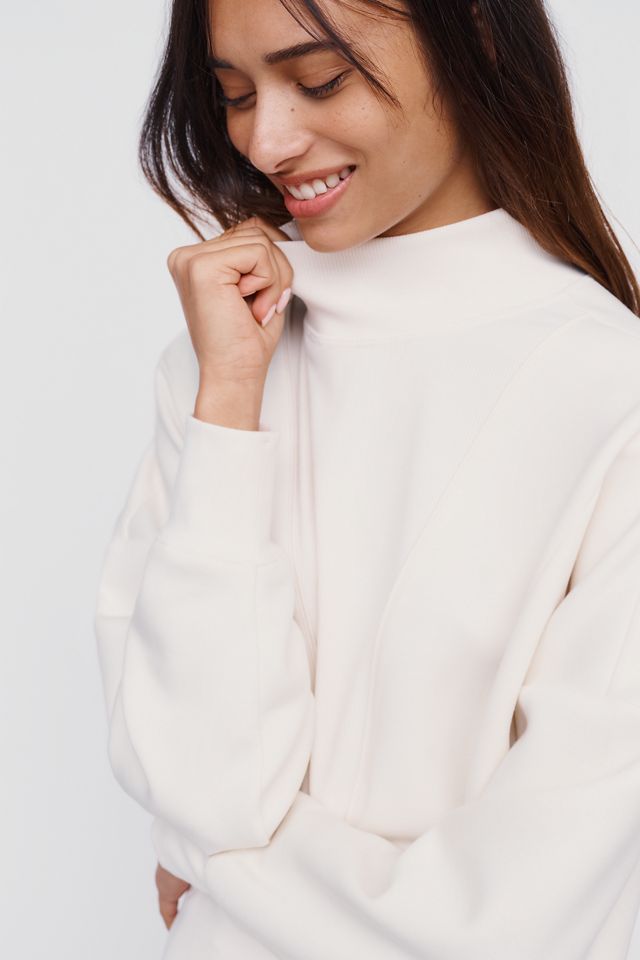 By Anthropologie Banded Dolman Sweatshirt #1