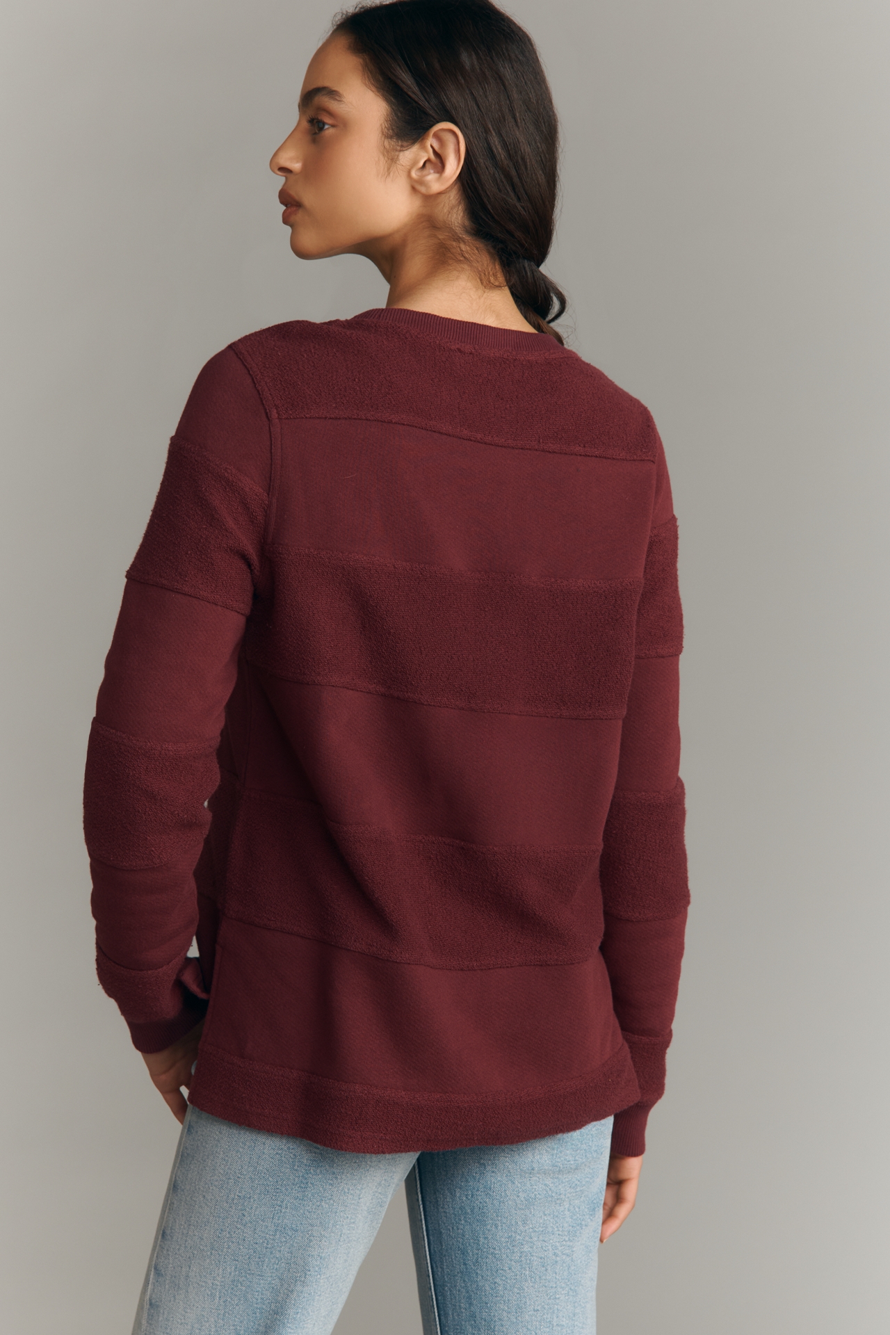 Wilt Crew-Neck Long-Sleeve Top