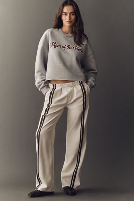 Favorite Daughter Mom of the Year Cropped Pullover
