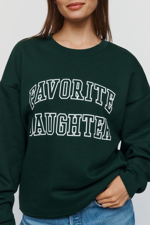 Favorite Daughter Cotton Blend Graphic Sweatshirt #1