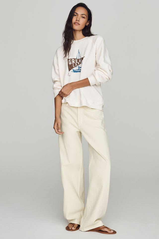 Sunny Somewhere Raglan Crew Sweatshirt #2
